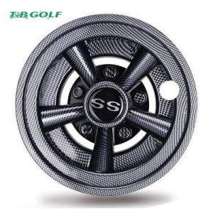 Quality Strong Universal Golf Cart Wheel Covers 8 Inch Set of 4 330g Weight for sale
