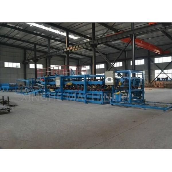 Eps / Rock Wool Sandwich Wall Panel Roll Forming Production Line / Machine