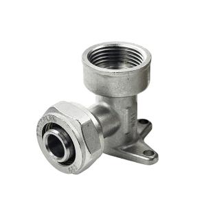 China Tubomart OEM Wholesale 16mm 20mm Pex Pipe Copper Fit Compression Brass Fittings for Gas Plumbing System on sale