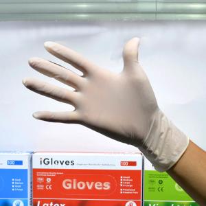 Quality Hand Protection Disposable Surgical Gloves , Vinyl Disposable Exam Gloves for sale