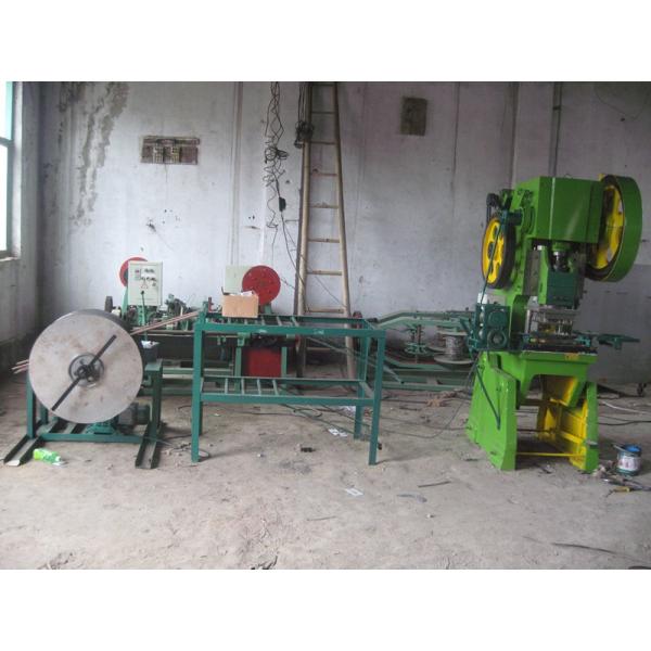 High Speed 9 strips Razor barbed wire machine