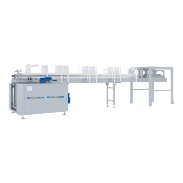 DZ-D Drop Off Type fully automatic carton packing machine 380V for bottle filling line