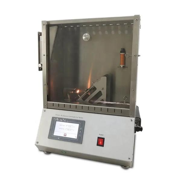 45 Degree Automatic Flammability Test Apparatus