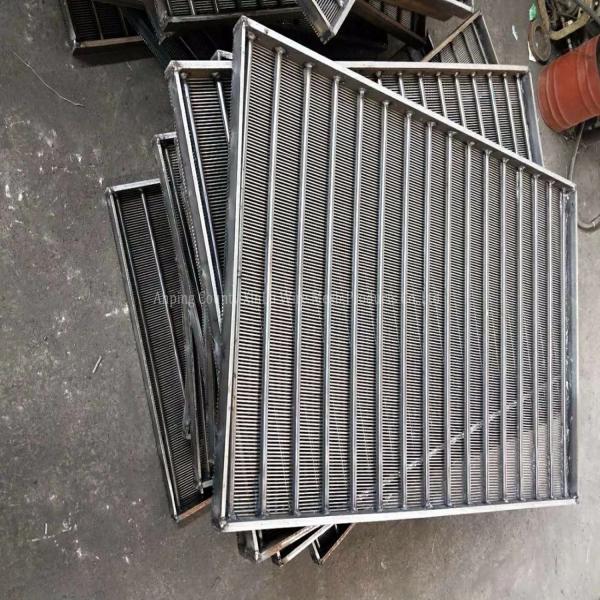 WEDGE WIRE WRAPPED CONTINUOUS SLOT ROTARY DRUM SCREEN MESH FROM XINLU METAL WIRE MESH