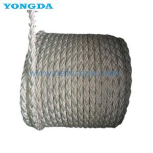 Quality Acid And Alkali Resistance 12-Strand Polyester Braided Rope for sale