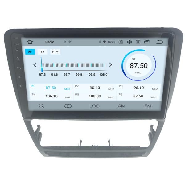 Skoda Octavia 2010-2014 Android 10.0 Multimedia Radio Video Satellite Navigator Player Automatic AC OBD2 SKD-1014GDA