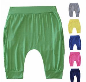 China High quality china wholesale cotton unisex colorful harem pants for kids on sale