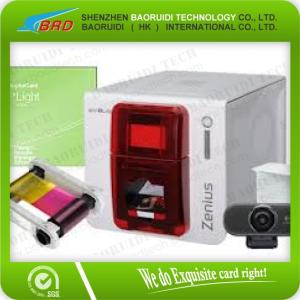 Quality Evolis Zenius plastic business card machine for sale