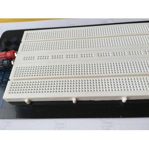 Aluminum Backing Solderless Circuit Board , White Breadboard Circuits Projects