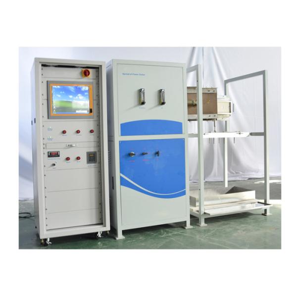 Rail And Marine Vertical Flammability Tester 228kg For Flame Imo Spread