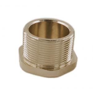 Quality DIN 259 Thread 1 inch Male Brass Thread Fitting End Cap for sale