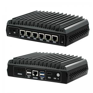 4th Gen 6 Gigabit LAN Firewall Mini Pc Haswell-U I3-4010U I5-4200U I7-4200U PFsense Soft Router