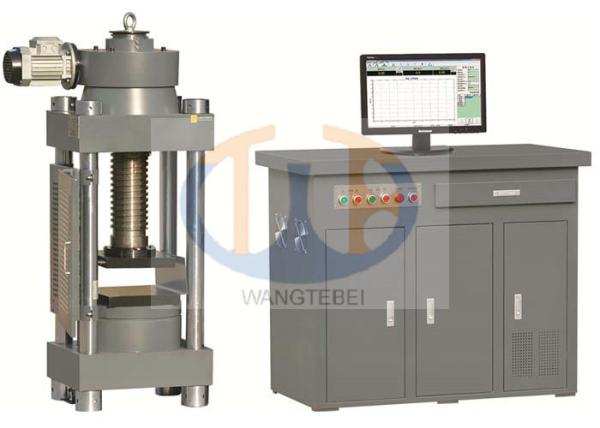 Buy Computer Control Concrete Testing Machine Electrical Ball Screw Adjusting Mode at wholesale prices