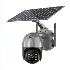 China Wifi Security Solar CCTV Home IP Camera With Memory And Power Backup Speaker on sale