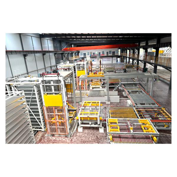 Movable Pallets on Dry Car Automatic Loading and Unloading System Brick