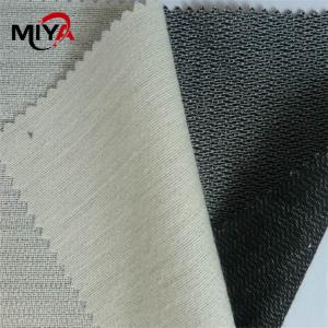 China White 40Dx150D Suit Fusible Interlining Fabric on sale