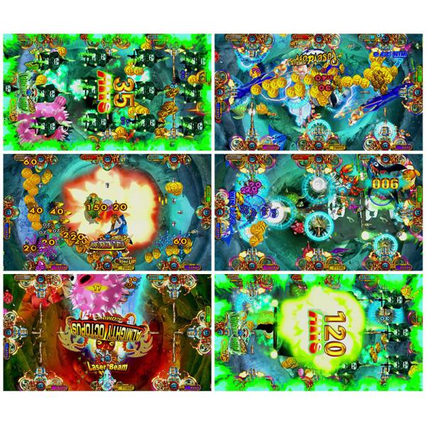 Fish Black Beard'S Fury Game Machine Board For 2-10 Players