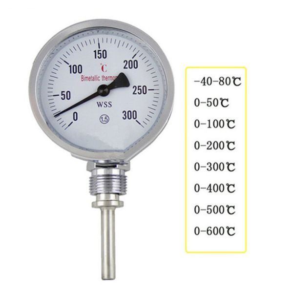 Bimetal Smart Thermometers Industrial Temperature Gauge