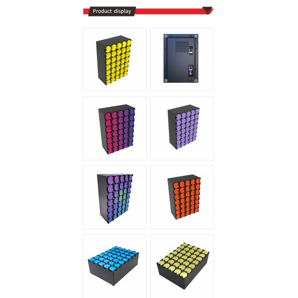 Metal Disc Flip Dot Panel 30mm Blade Dmx Spi Control 12v CE RoHS FCC