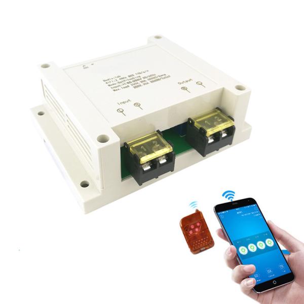 Buy 2 Way 30A WiFi RF Relay Smart Switch Amazon Alexa Google Homekit Temperature Humidity Remote Control Kit at wholesale prices