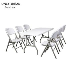 China 6ft Banquet Outdoor Plastic Folding Table Picnic Camping Table on sale