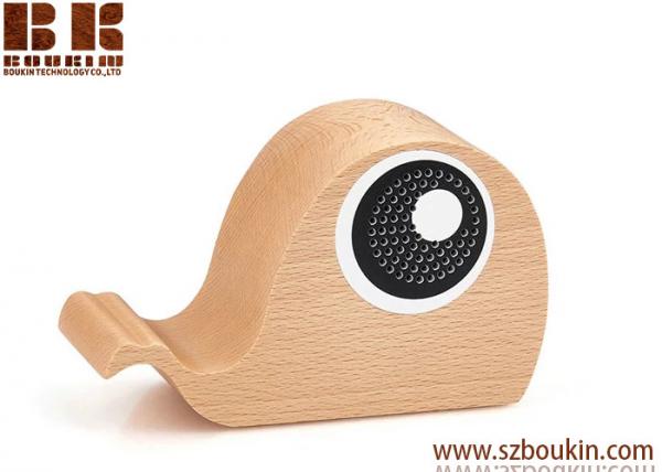 Buy Classic Portable Bluetooth Speaker Mini Wooden Wireless Bluetooth Speaker bluetooth speaker with Mobile Phone Holders at wholesale prices