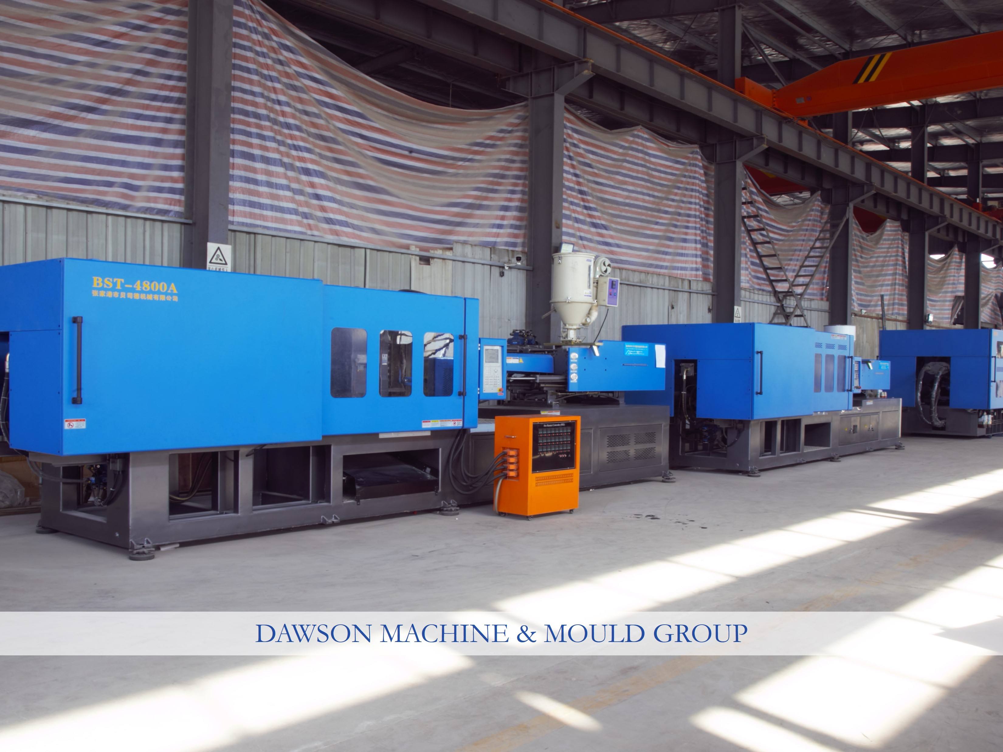 Automatic Plastic Caps / Jars / Covers Injection Molding Machine