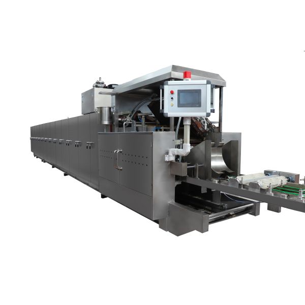High Accuracy 150kg/H Enrobing Chocolate Wafer Making Machine