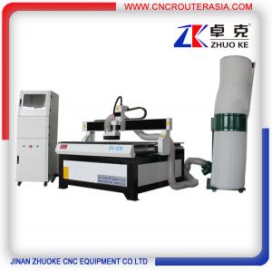 Advertising Wood CNC Cutting Machine 4*4 feet with dust collector ZK-1212-2.2KW