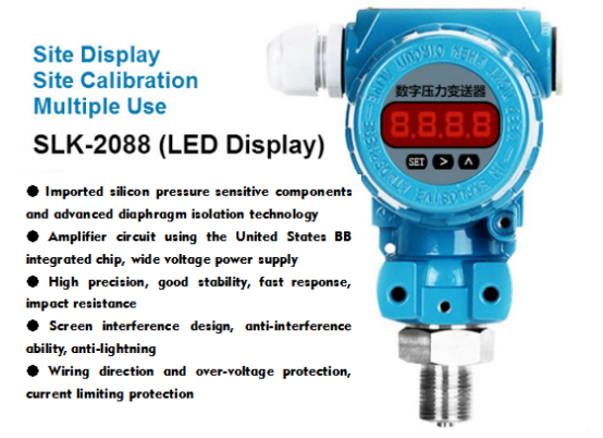 Wireless hart 2088 15~30VDC 4~20mA pressure transmitter