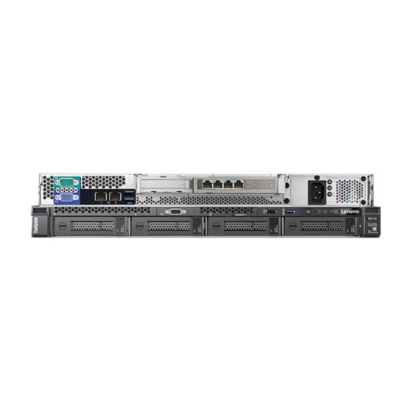 Stock Lenovo ThinkSystem SR258 Server Xeon E-2124 8GB DDR4 RAM 1TB 300W 1U Server PC Rack Servers