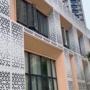 China Aluminum Metal Curtain Wall Architectural Perforated Metal Panels on sale