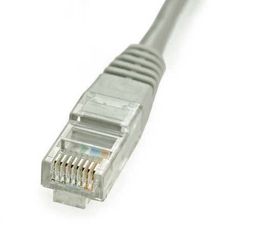 Gold Plated 1 foot / 2 foot Cat5e Patch Cables For LAN, Video System