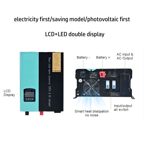 Mppt Pwm Solar Inverter AC110V/120V/220V/240V