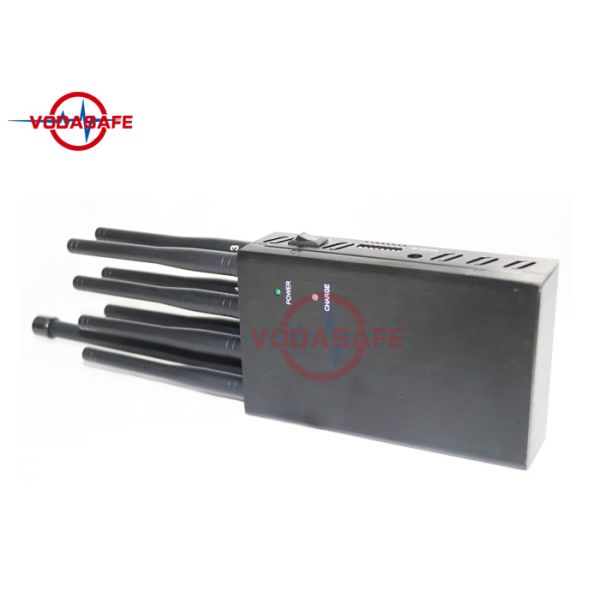 2G 3G 4G Wifi Cellular Signal Jammer 5 - 20m Effective Cover Radius Long Lifetime