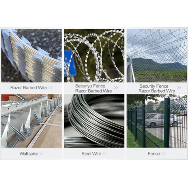 5mm Corrosion Resistant No Climb Security Fence For Airport