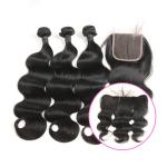 Long Raw 9A Virgin Brazilian Hair Extensions , Brazilian Unprocessed Virgin Hair