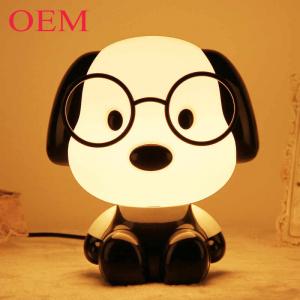 China Animal Cartoon Dog Night Light Portable Home Decoration Table Lamp on sale