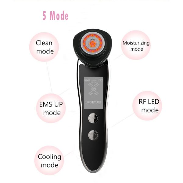 RF EMS Radio Frequency Skin Device Hot Cold Portable Rechargeable