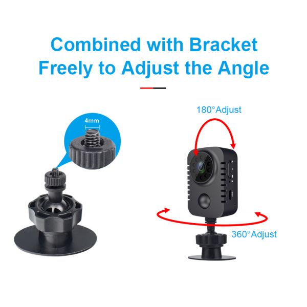 mini camera MD20 adjustable angle