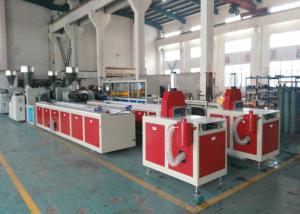 Quality PVC Plastic And Wood Foam Plastic Sheet Extrusion Line 1 Year Warranty for sale