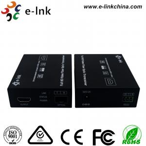 China HDMI 2.0 Fiber Optic Transmitter And Receiver Multi Mode Fiber Type 18Gbps Data Rate on sale