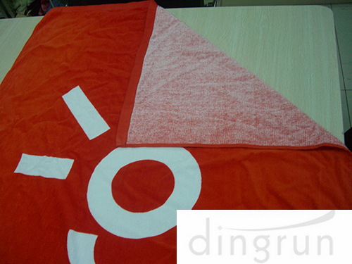 350 GSM Weight Custom Design Personalised Beach Towels Tote With Drawstring