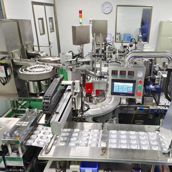 Buy Automated assembly machine for iodophor caps, carousel operation, display operation, simple and easy to learn at wholesale prices