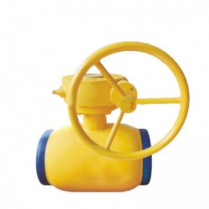 Quality PN6.4 Mpa Explosion Proof Fully Welded Ball Valve For GAS for sale