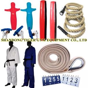 China Judo Equipment Judogi Judo Uniform / Target / Dummy / Climbing Rope / Climbing Belt / Scoreboard on sale