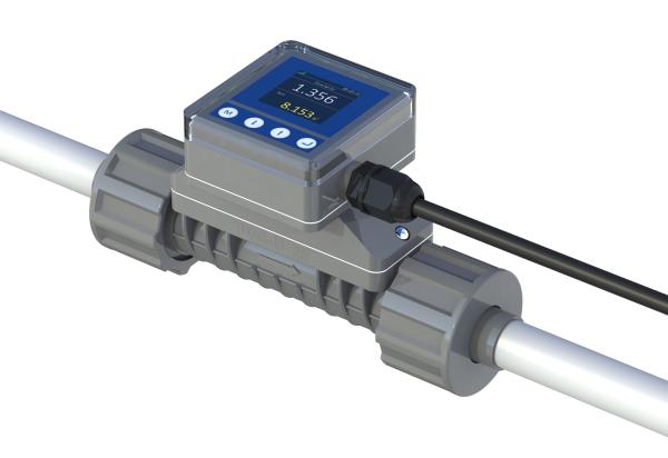 Buy FL101 In-Line Ultrasonic Flow Meter with LCD Display for Clear and Easy Readings in Industrial Processes at wholesale prices