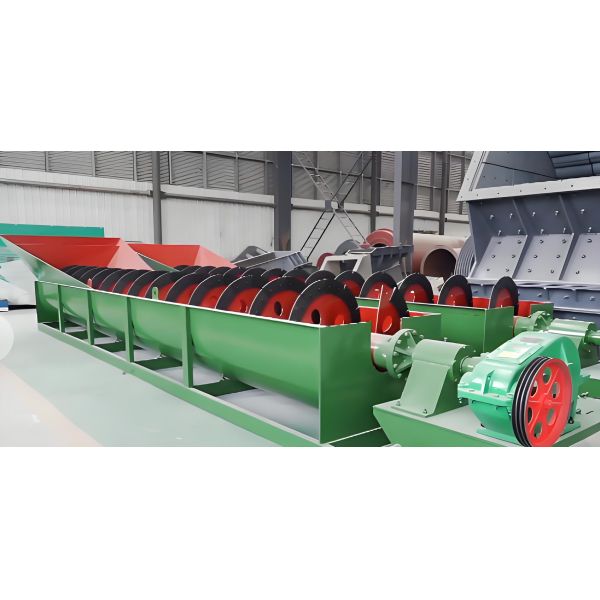 Wear-Resistant Materials Double-Helix Screw Auger Conveyor For Ore Processing