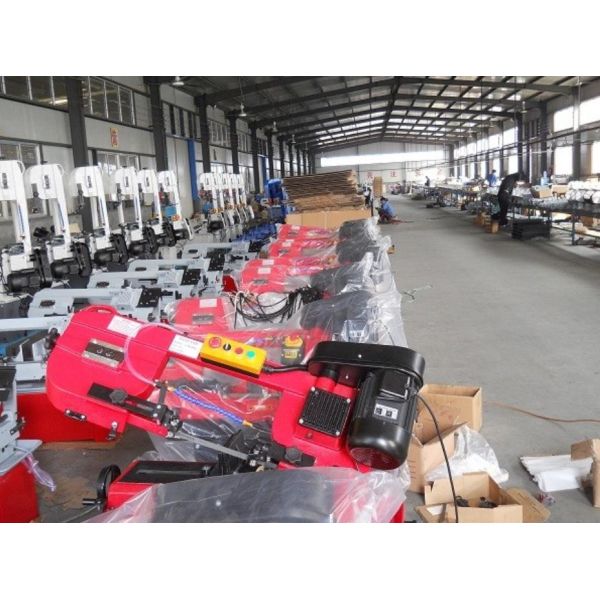 Miter Metal Angle Double Column Sawing Horizontal Band Saw Machine