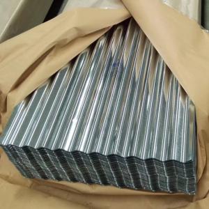Quality 0.8mm Hot Dipped Galvanized Corrugated Roofing Sheets Customized Sizes DX51D for sale
